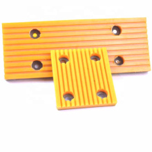 Customize mould casting durable PU polyurethane rubber shock absorber buffer isolation clamping claw pad